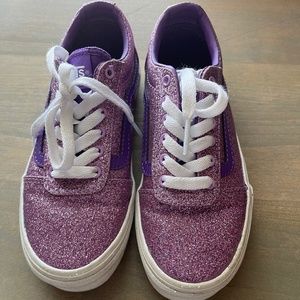 VANS -  KIDS OLD SKOOL GLITTER SHOE